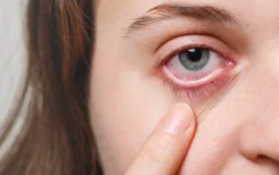 medicine-health-care-eyesight-concept-unrecognizable-female-shows-her-inflated-red-eye-with-blood-capillary