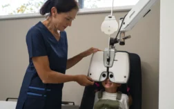 side-view-girl-getting-her-eyes-checked