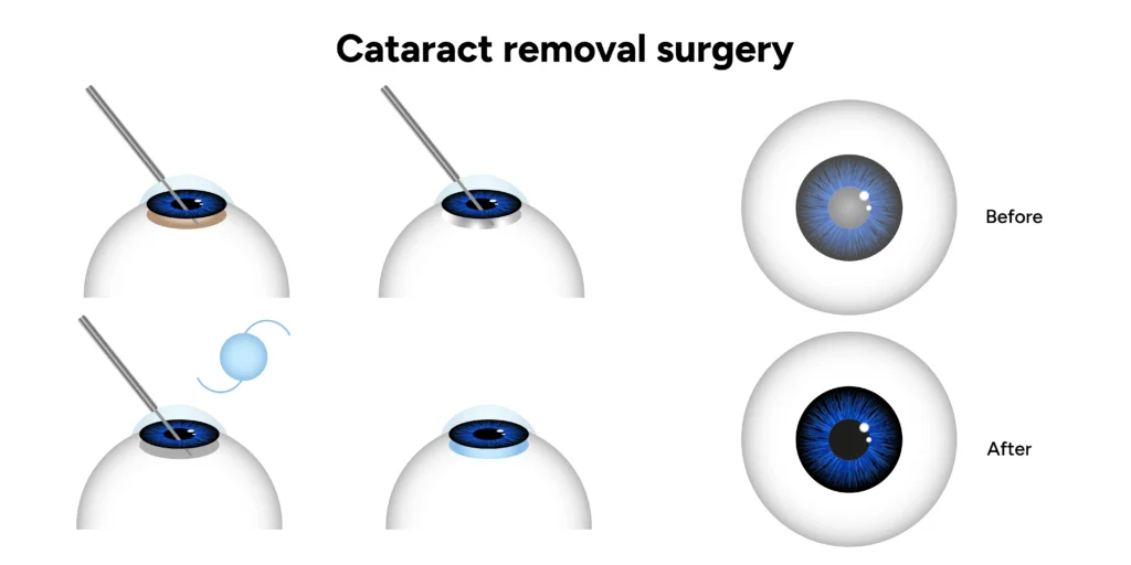 types of lenses for cataract surgery - oswal eye care